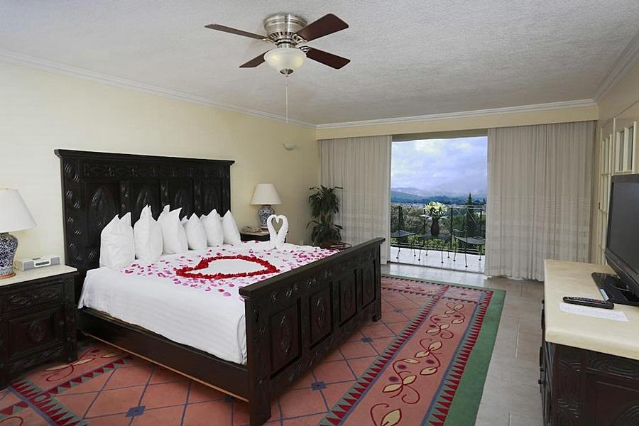 فندق وسبا ومركز مؤتمرات إكستابان دي لا سال ماريوت المظهر الخارجي الصورة A bedroom at the hotel