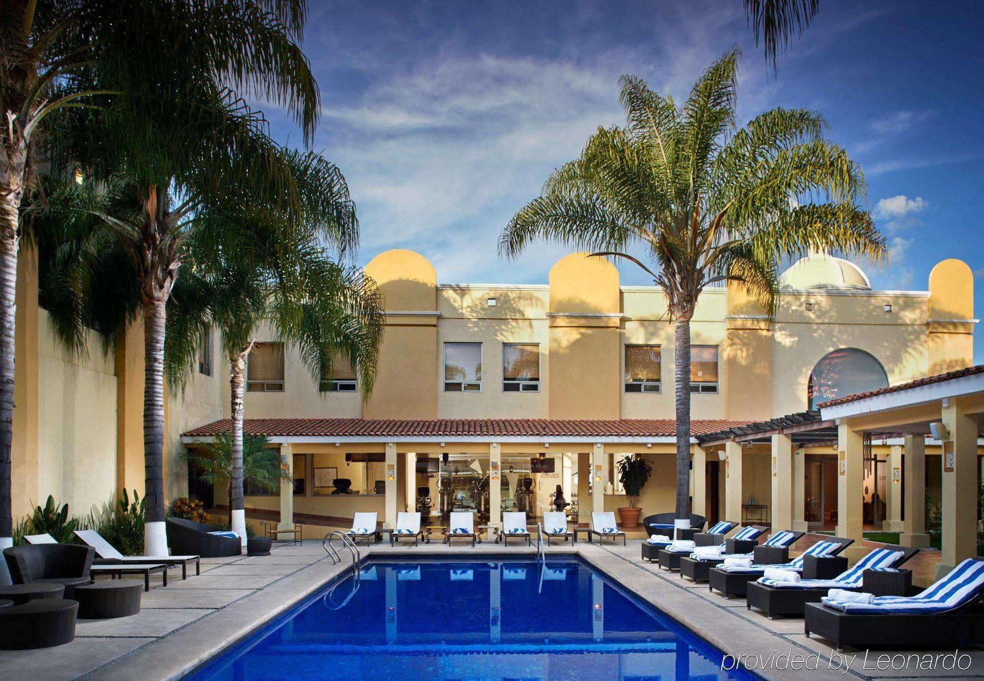 فندق وسبا ومركز مؤتمرات إكستابان دي لا سال ماريوت المظهر الخارجي الصورة The pool at the hotel